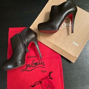 Christian Louboutin Miss 120 Napa Booties